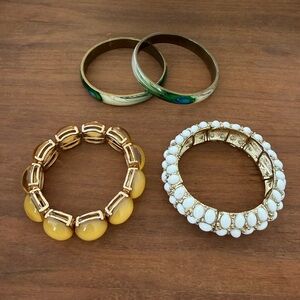 Bangle Bracelet set of 4